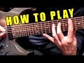 How to play hello metal cover by leo moracchioli