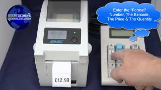 970 Linux-based Key Pad with SNBC Label Printer