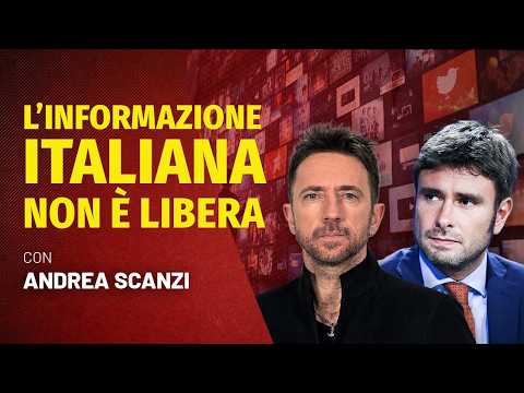 Italian media is not free: the problem is compromised publishers and power. With Andrea Scanzi