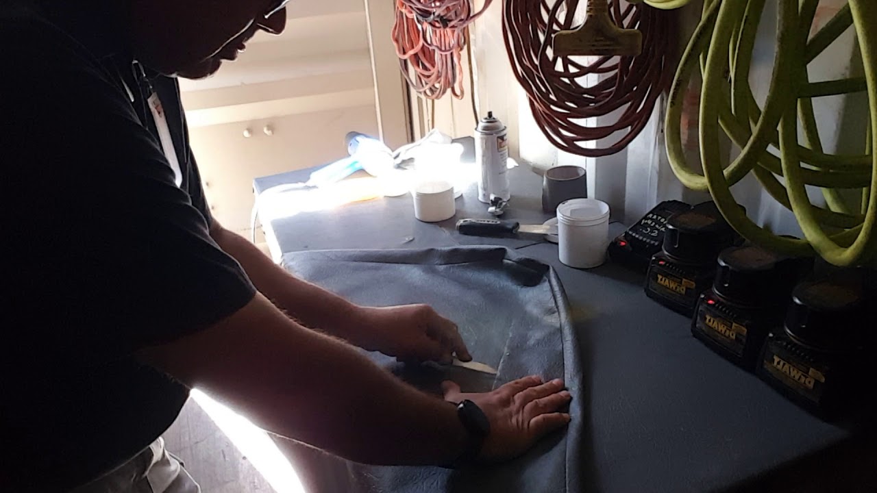 School bus seat repair YouTube