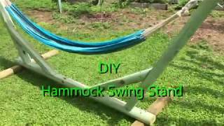 Diy Hammock Swing Stand - Youtube