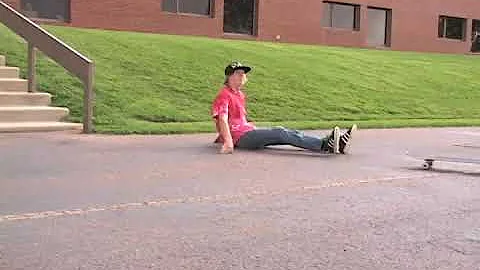 Steve Cowart and Caleb smith skate a rail in 2009 ...