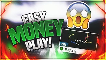 Madden 19 Tip - Easy Money Play That Beats Every Coverage! UNSTOPPABLE!