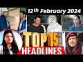Top 15 big news of bollywood  12th february2024  salman khan tbmauj alia bhatt