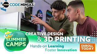 Summer Camps |  Fun for Kids, Results for Parents #codecamp #3dprinting #kids #robotics