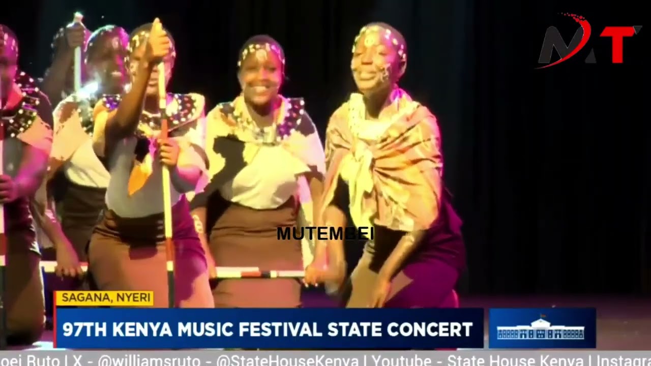 Bomet School Performs Powerful Song in Front of Ruto! at Sagana State Lounge!