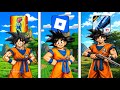 GOKU IN DIFFERENT GAMES (GOKU OLD GAME, ROBLOX, FREEFIRE!) 😳