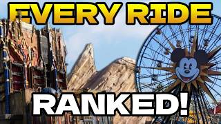 Every Ride at Disney’s California Adventure RANKED!