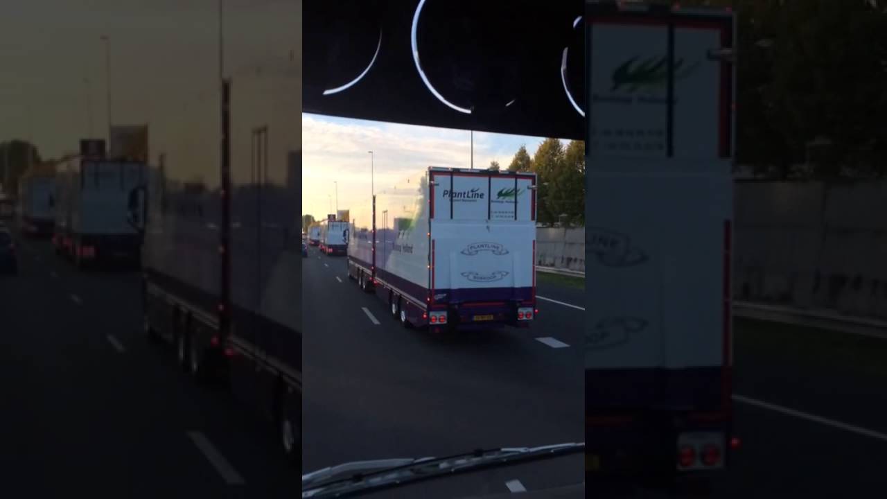 Plantline onderweg naar de boot