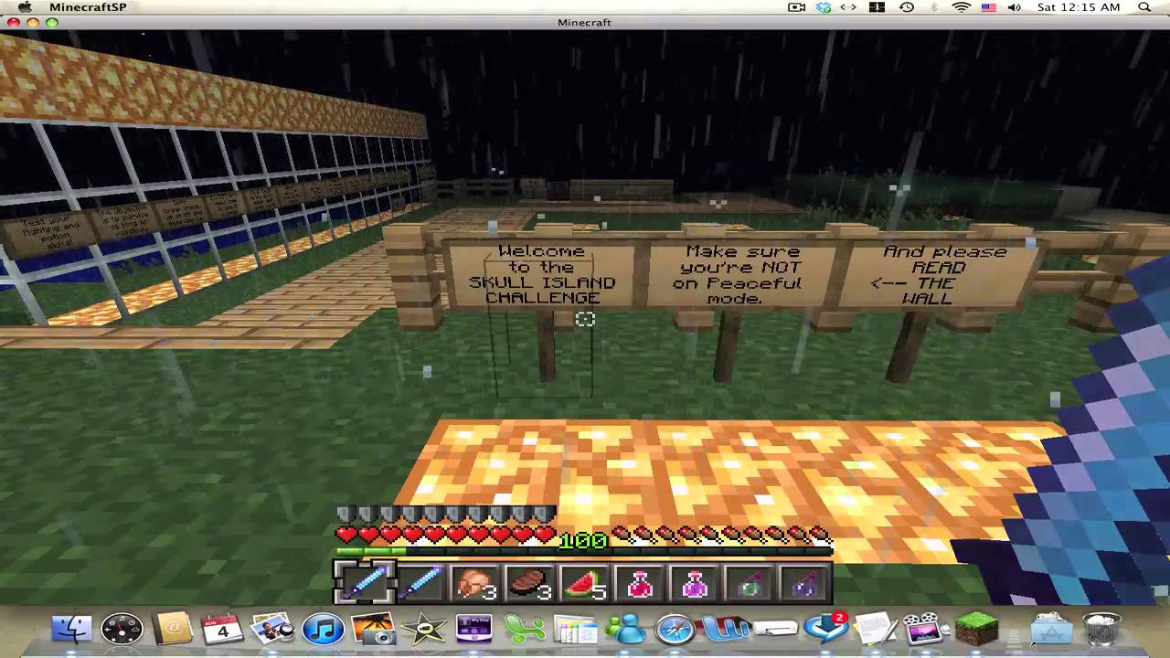 HOW TO DOWNLOAD A MINECRAFT COSTOM MAP ON A MAC