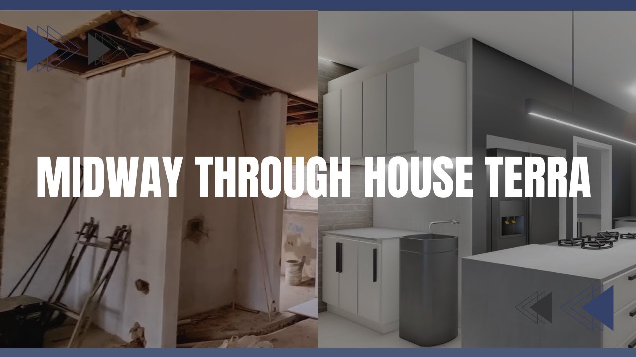 Half-way through renovating this flip - in Pretoria