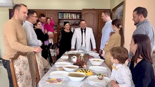Семья Кирнев - ПАСХА 2023 (Пасхальный обед дома в кругу семьи)