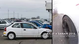 Rallye X Sanair 2018 - M. Arsenault - S. Hamel - Civic 97