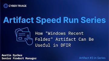 What is a "Windows Recents Folder" Artifact. And How It Can Be Useful In DFIR Investigation