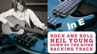 Video voorbeeld van "Rock Backing Track - Neil Young Style - Down By the River"