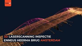 Enneüs Heerma Brug (BRU2001) Amsterdam laserscanning door leap3d