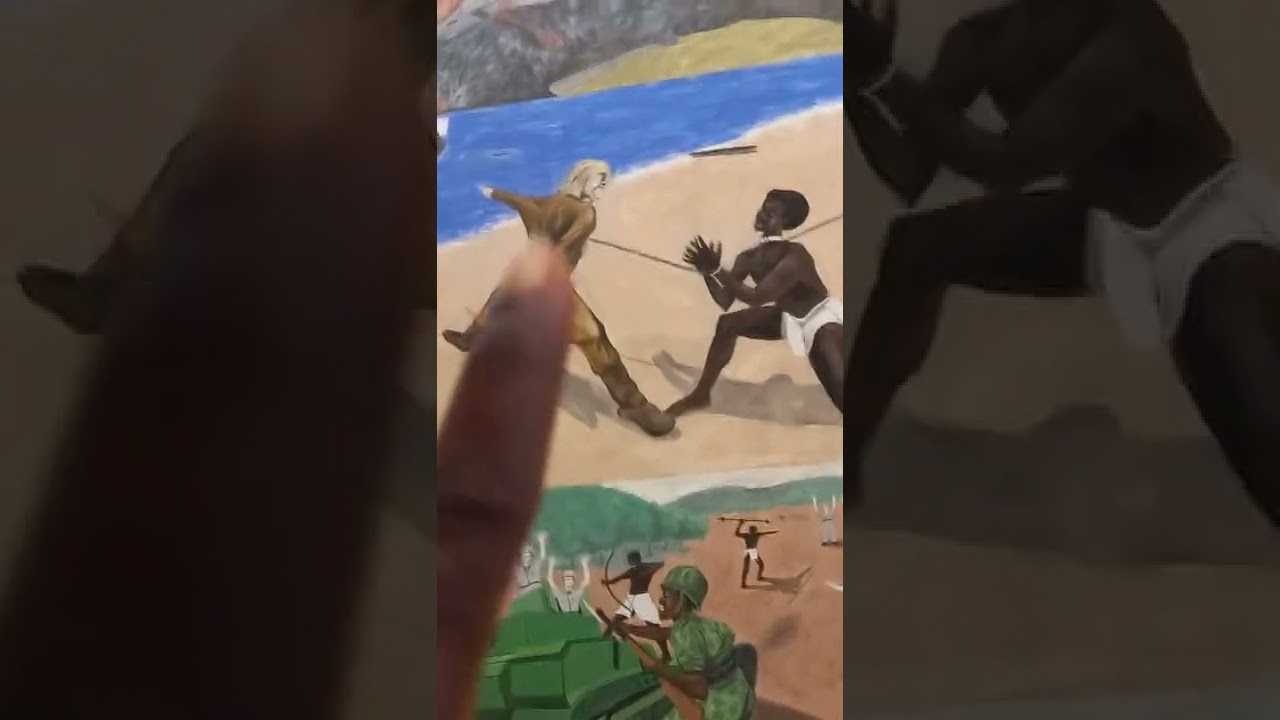 The Akabulan '"African" MOSAIC, located at the Unity Conference Center of MAMA LIBeria 🇱🇷 ♥