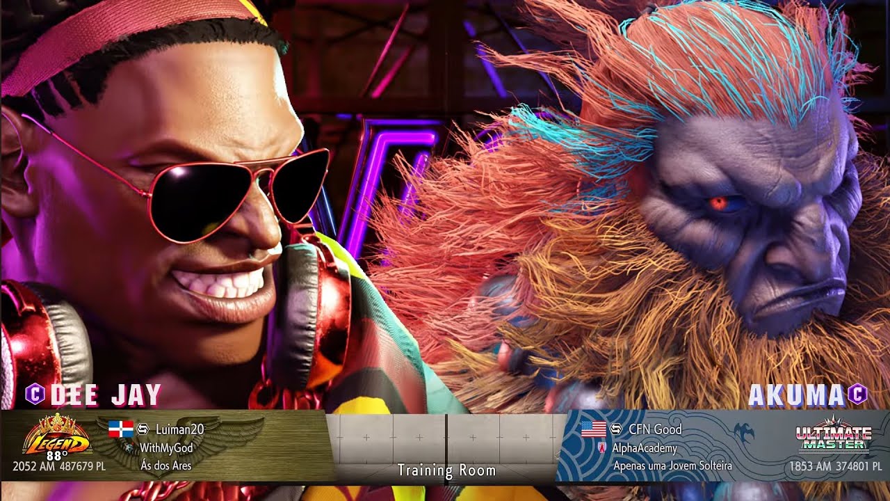 SF6 - LUIMAN20 (DEE JAY) VS PUNK (AKUMA)