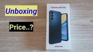 samsung galaxy A15 5g unboxing | Galaxy A15 5g price