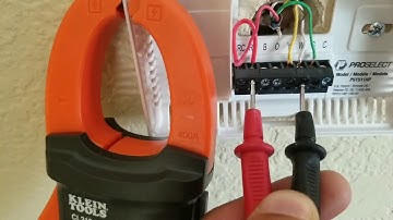 Checking Voltage on Thermostat. Explained!