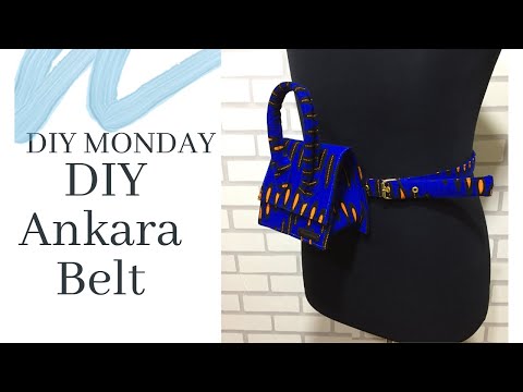 Ankara Belt DIY