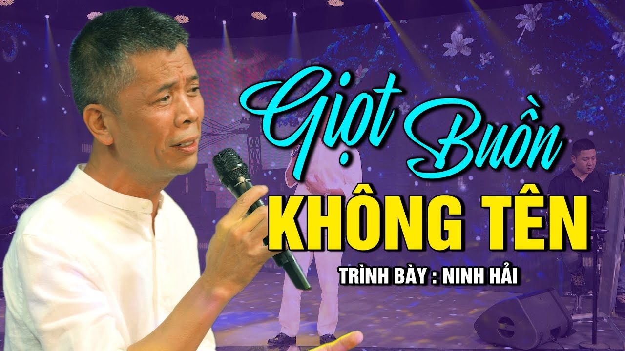 Giọt Buồn Không Tên - Ninh Hải Hát Live ( Phòng Trà H Music ) Giọng Ca Độc Lạ Nghe Cực Phiêu