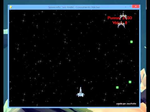 Juego SpaceCraft realizado en PyGame - JaszAndre