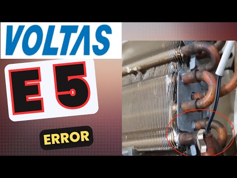 E5 Error -  Air Conditioner Voltas