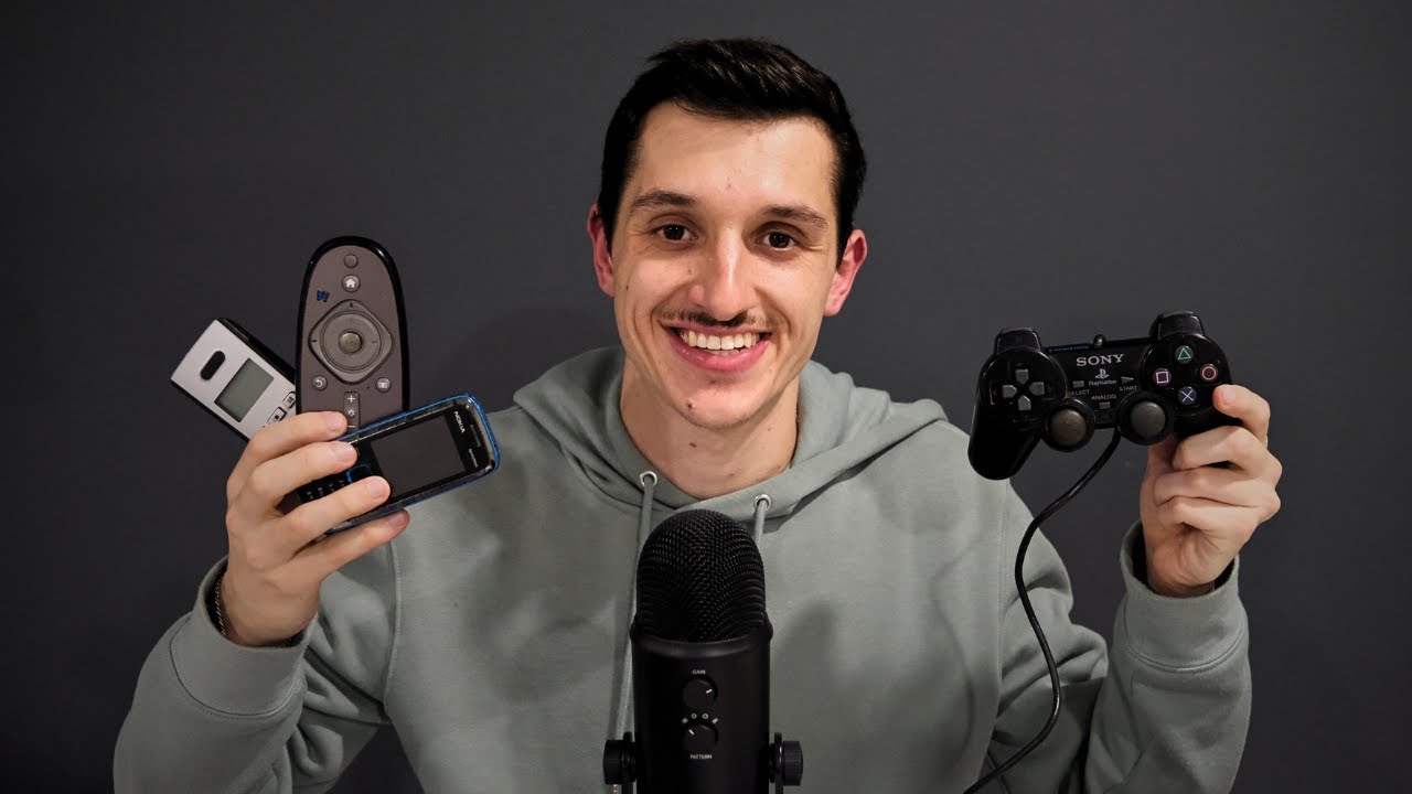 ASMR Controller & Button Sounds - YouTube