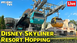 🔴Live: Friday Night Live Skyliner Resort Hopping at Walt Disney World - Live Stream - 4-12-24