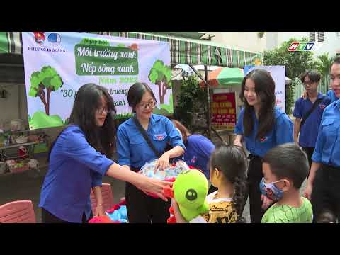 180oXanh - ĐOÀN THANH NIÊN QUẬN 6 CHUNG TAY XÂY DỰNG MÔI TRƯỜNG XANH - HTV9 - youtube