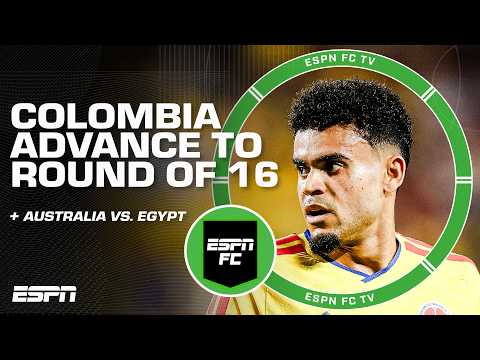 Colombia defeat Ghana to advance to the Round of 16 🔥 + Egypt vs. Australia reaction | ESPN FC