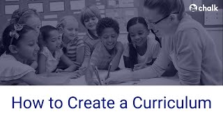 How to Create a Curriculum - Webinar (1/3)
