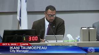 Las Cruces Council Meeting - October 5, 2026 screenshot 4
