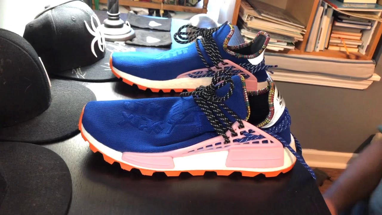How to hype beast lace Pharrell Williams human race NMD