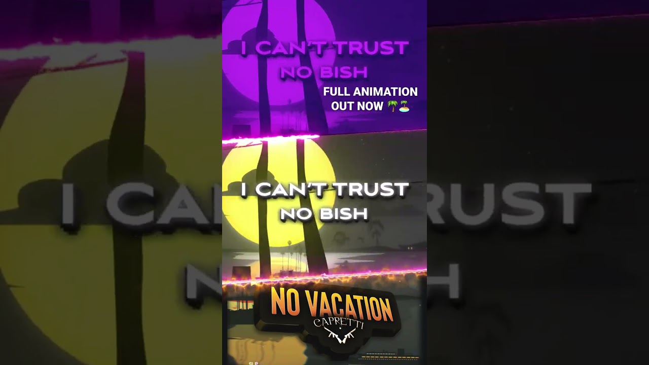 Capretti - ‘No Vacation’ 🌴🏝 Full Animation out now