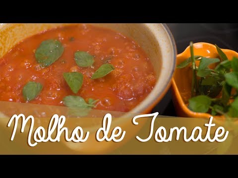 Como Fazer MOLHO DE TOMATE