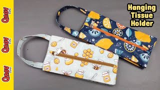 Longchamp Hanging Tissue Place |  DIY Hanging Tissue Holder