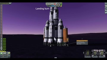 Kerbal Space Program (Stock Version) Crewed Eve Landing with Trip to Gilly and Return to Kerbin