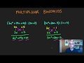 Cómo multiplicar binomios fácilmente