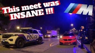 INSANE Cut up meet and rally POV drive in BMW M6 !! ( Huge empty lot )