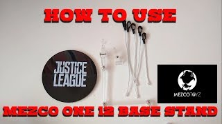 How to use Mezco One 12 Base Stand For Action Figure with Cape!