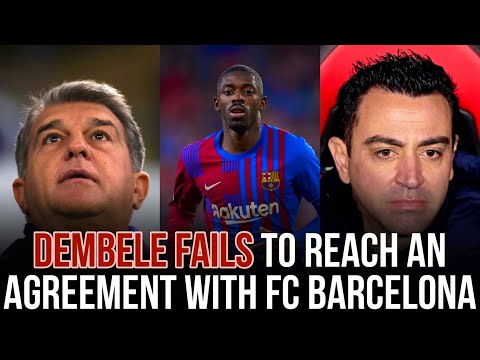 ‼️????Dembele WILL NOT Renew With FC Barcelona: Barca Fail To Reach A Salary Agreement Of €40M/YEAR