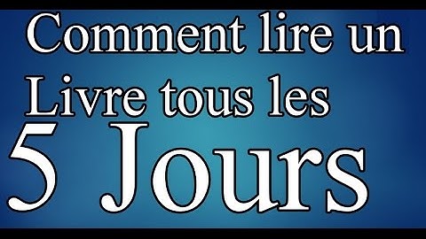 Technique de lecture rapide : une simple astuce pour lire un livre tous les 5 jours