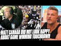 Kenny pickett calls his own play to beat ravens matt canada did not look happy  pat mcafee reacts