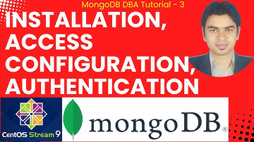 Install MongoDB 8, Authentication and allow access from remote server on CentOS 9 #mongodb #mongo