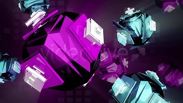 Noise Cubes - VJ Loop Pack (4in1)