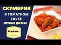 СКУМБРИЯ В ТОМАТНОМ СОУСЕ: ГОТОВИМ ДОМА. Лучше магазинного! Мackarel