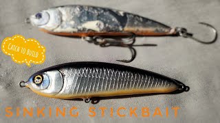 Lure Making Tuna Sinking Stickbait - Catch to Build 🎣