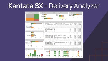 Kantata SX (Feature) – Delivery Analyzer